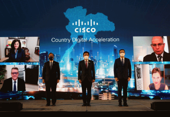 ซิสโก้เปิดตัว ‘โครงการขับเคลื่อนการพัฒนาดิจิทัล’ (Cisco’s Country Digital Acceleration: CDA) ในประเทศไทย ขับเคลื่อนการเติบโตของดิจิทัลอีโคโนมี และครีเอทีฟอีโคโนมี
