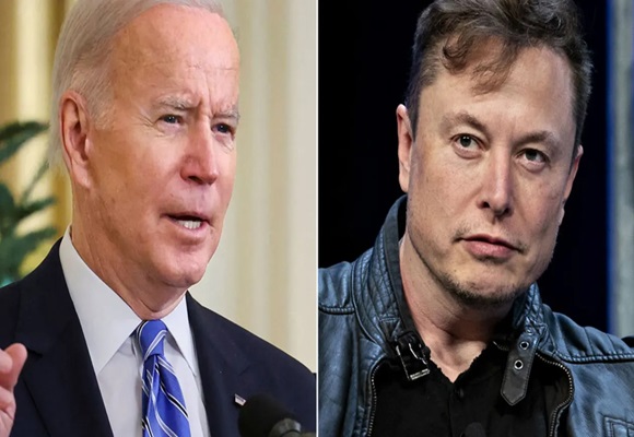 Joe Biden Elon Musk