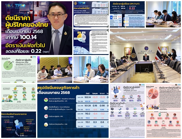 เงินเฟ้อ เม.ย.68ลด