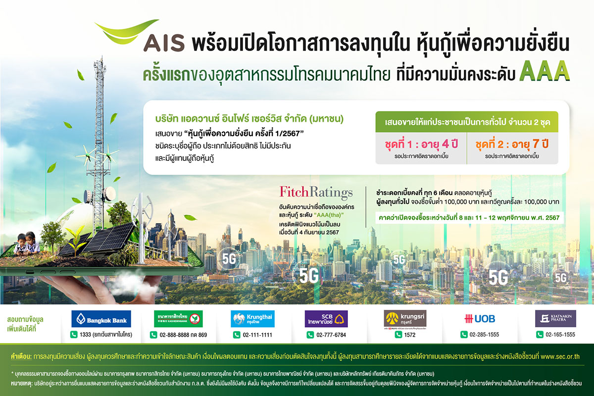 9287 AIS Sustainability Bond