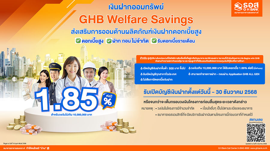 3039 GHB Welfare Savings