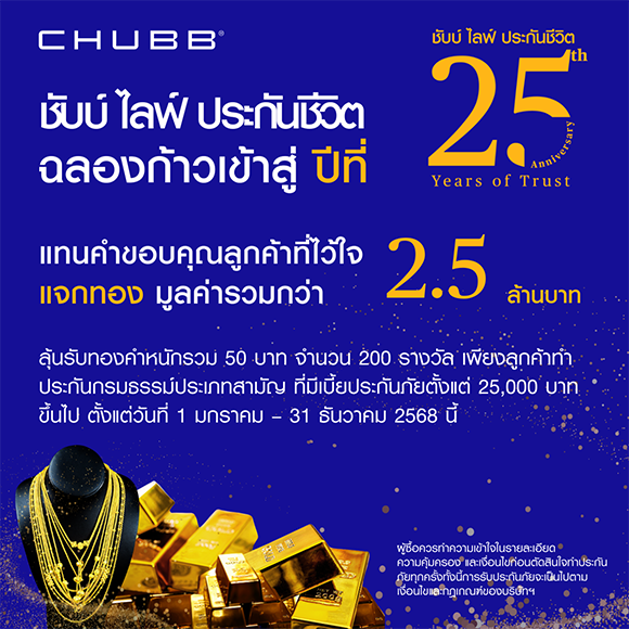 3544 CHUBB 25years