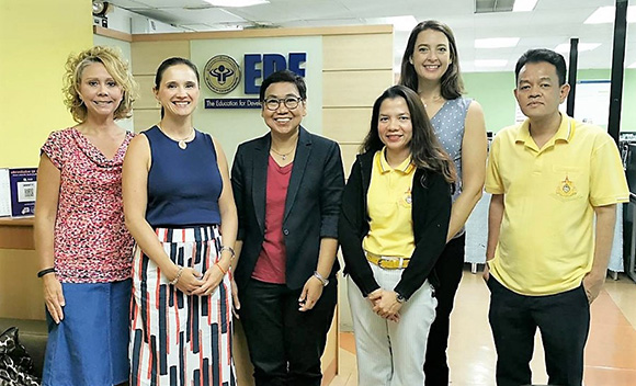 EDF and AWC hold meeting for Thai needy female students scholarships