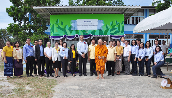 Indorama Ventures hands over Waste Recycle Bank Building to Krok Yai Cha School Rayong