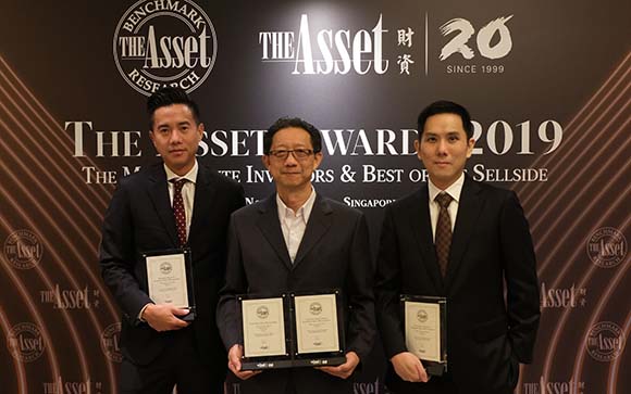 The กสิกรAsset Benchmark Research Awards 2019