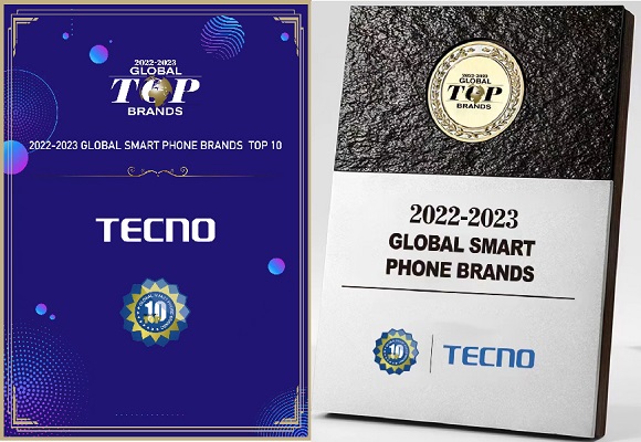 เทคโน ขึ้นแท่นแบรนด์สมาร์ทโฟนท็อป 10 ของโลก ประจำปี 2565 – 2566 รับรางวัลจากเวที CES ด้วยนวัตกรรมเทคโนโลยีที่ไร้พรมแดน