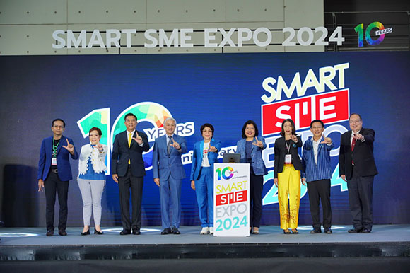 สตาร์ทแล้ว!! งานแฟรนไชส์แห่งปี Smart SME EXPO 2024 หนุนเอสเอ็มอีให้โต ดันเศรษฐกิจไทยให้ฟื้น วันที่ 4-7 ก.ค.นี้ ฮอลล์ 7-8 เมืองทองธานี