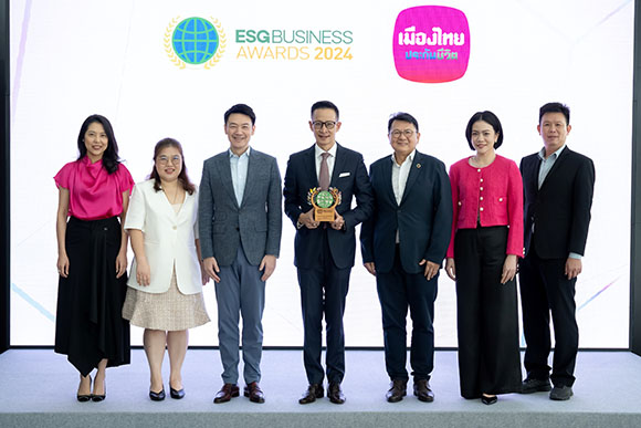 เมืองไทยประกันชีวิต คว้ารางวัล ‘Health Equity and Inclusion Award’ จากงาน ESGBusiness Awards 2024