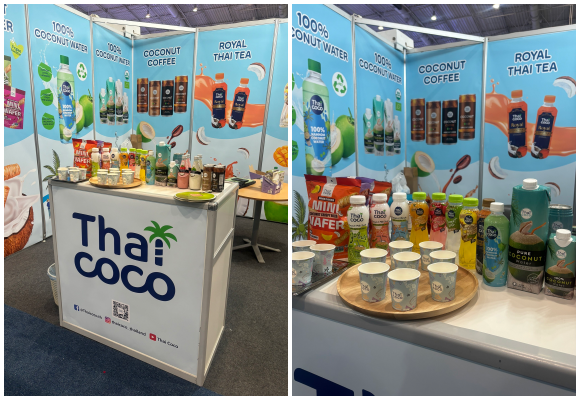 COCOCO ออกบูธ ‘THAILAND INTERNATIONAL MEGA FAIR’ ตอกย้ำผู้นำธุรกิจส่งออกผลิตภัณฑ์แปรรูปกะทิ และน้ำมะพร้าวรายใหญ่ของไทย